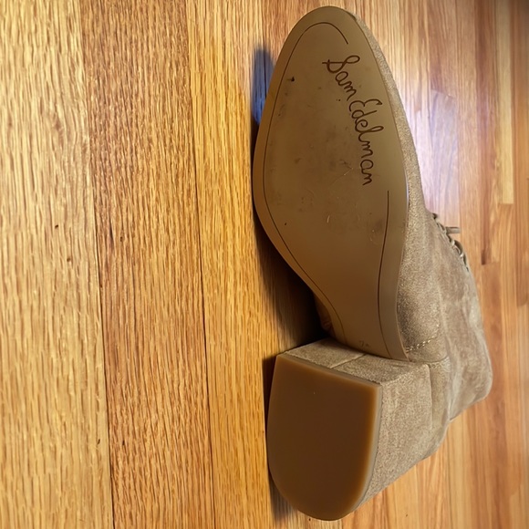 Sam Edelman Tate Suede Lace Up Boot - Picture 7 of 8